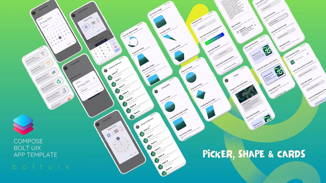 Jetpack Compose Template - عکس برنامه موبایلی اندروید