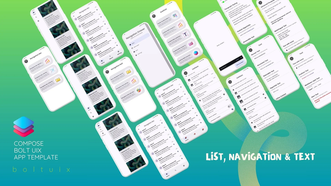 Jetpack Compose Template - عکس برنامه موبایلی اندروید