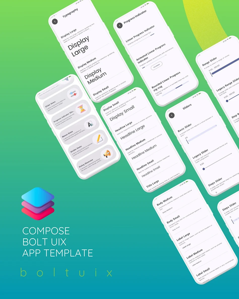Jetpack Compose Template - عکس برنامه موبایلی اندروید
