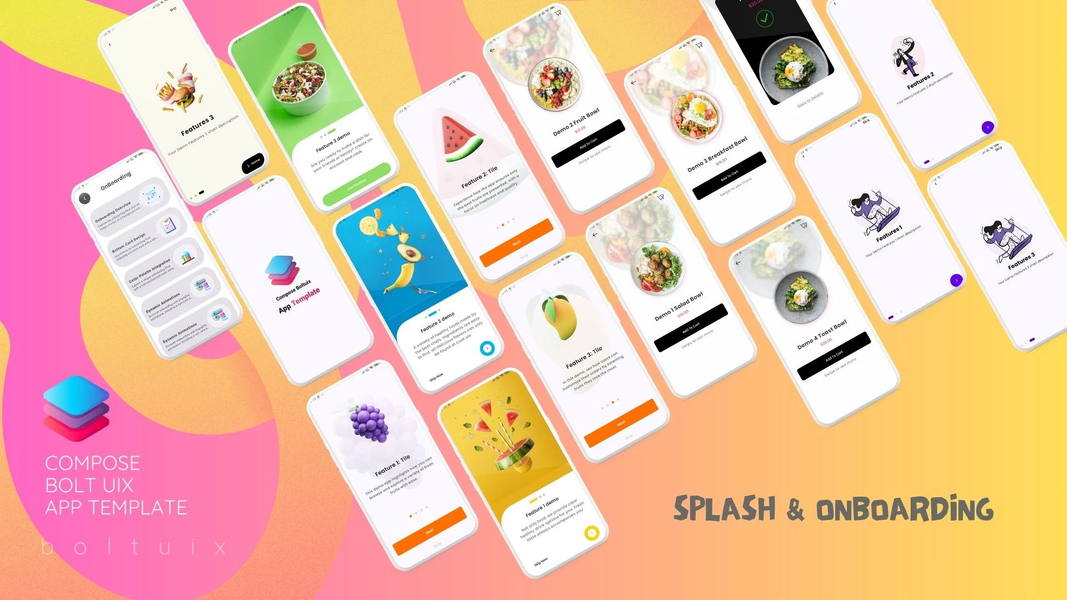 Jetpack Compose Template - عکس برنامه موبایلی اندروید