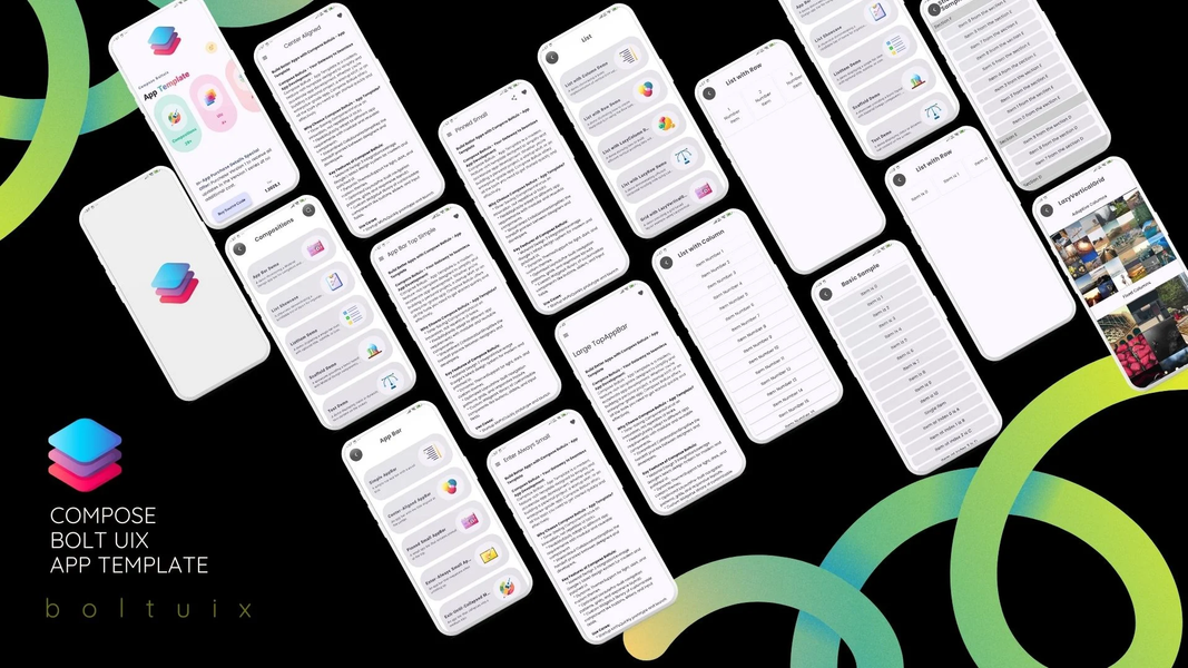 Jetpack Compose Template - عکس برنامه موبایلی اندروید