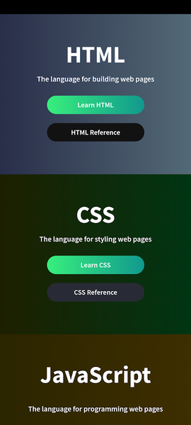Web School Offline – Learn Web - عکس برنامه موبایلی اندروید