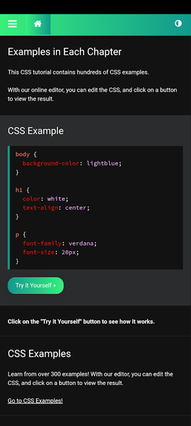 Web School Offline – Learn Web - عکس برنامه موبایلی اندروید