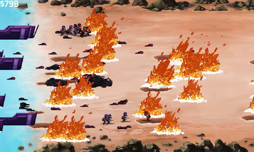 Storm the Beach - Gameplay image of android game