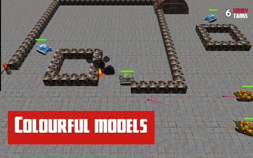 Real Tanks 3D Shooter - Gameplay image of android game