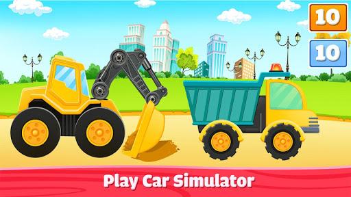 Cars for kids - Car builder - عکس بازی موبایلی اندروید