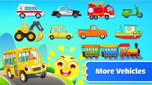 Cars for kids - Car builder - عکس بازی موبایلی اندروید