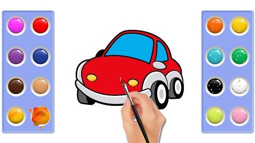 Cars drawings: Learn to draw - Gameplay image of android game