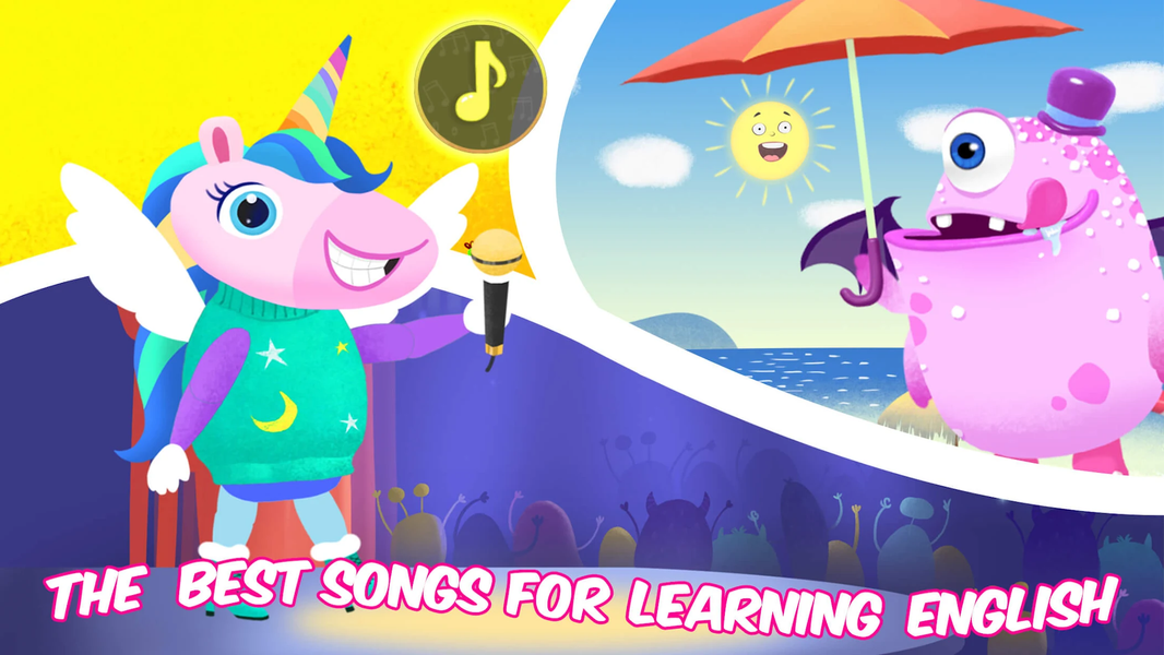 English Songs & Games For Kids - عکس بازی موبایلی اندروید