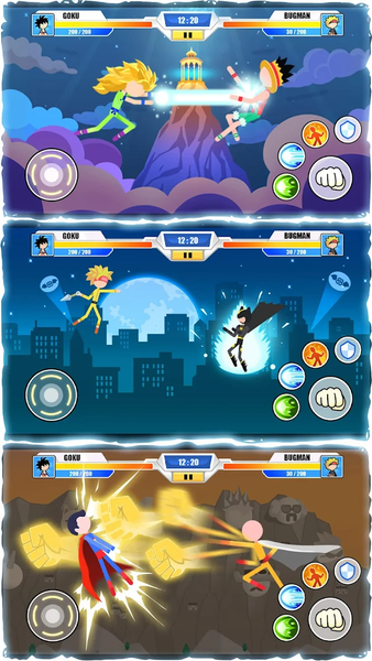 BonBon Stickman World Games - عکس بازی موبایلی اندروید