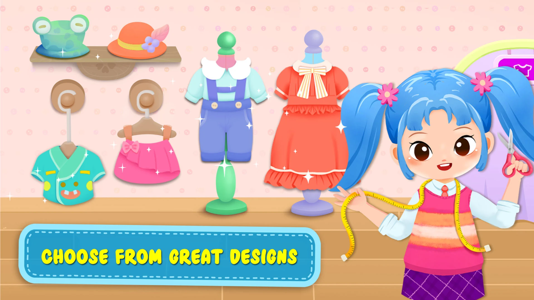 Little Tailor – DIY Fashion - عکس بازی موبایلی اندروید