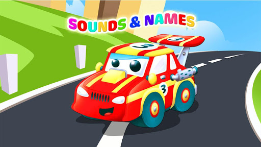 Toddler car games - car Sounds - عکس بازی موبایلی اندروید
