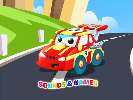 Toddler car games - car Sounds - عکس بازی موبایلی اندروید