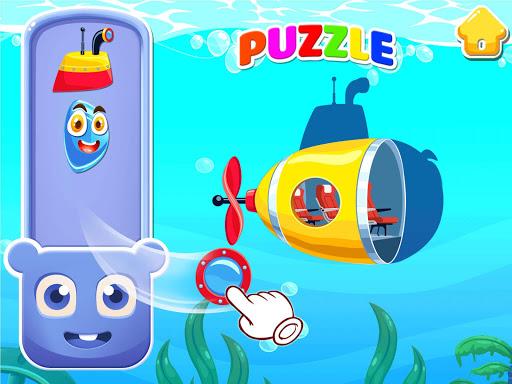 Toddler car games - car Sounds - عکس بازی موبایلی اندروید