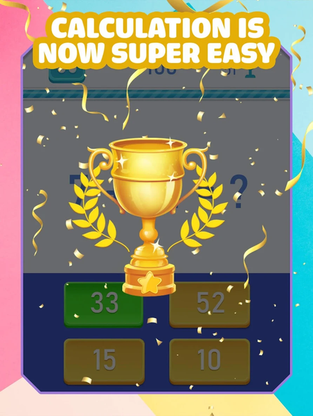 Two players math games online - Image screenshot of android app