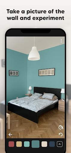 Paint my Room - Try wall color - عکس برنامه موبایلی اندروید