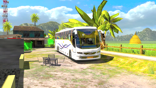 Bus Game Bus Driving Simulator - Gameplay image of android game