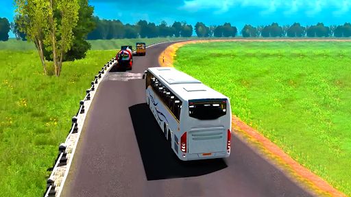 Bus Game Bus Driving Simulator - Gameplay image of android game