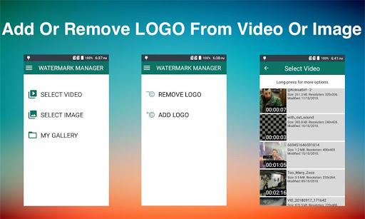 Remove & Add Watermark - عکس برنامه موبایلی اندروید
