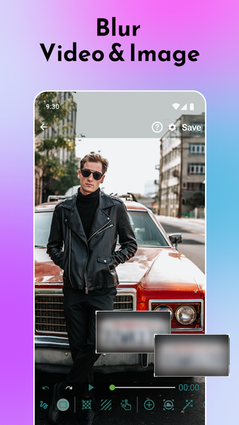 Blur Video and Photo Editor - Image screenshot of android app