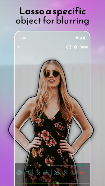 Blur Video and Photo Editor - عکس برنامه موبایلی اندروید