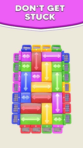 Color Blocks ۳D: Slide Puzzle - عکس بازی موبایلی اندروید
