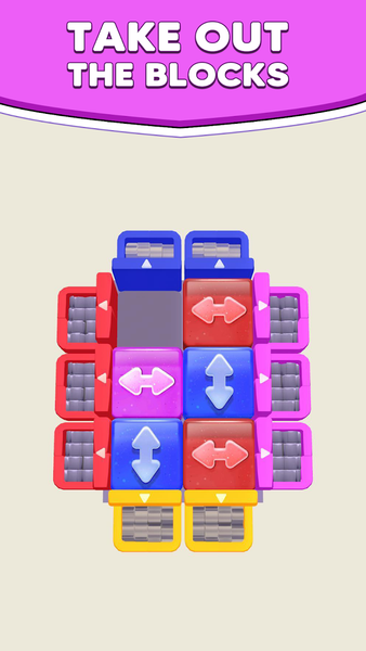 Color Blocks ۳D: Slide Puzzle - عکس بازی موبایلی اندروید