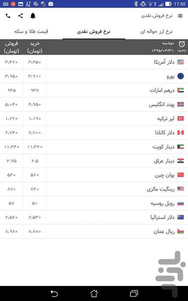 Alizadeh Exchange - Image screenshot of android app