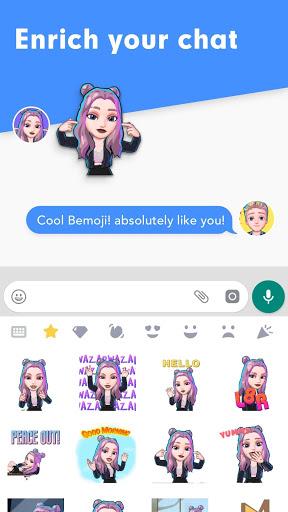 ۳D Avatar Creator, emoji maker & keyboard | Bemoji - عکس برنامه موبایلی اندروید