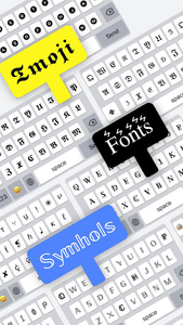 Fonts | emoji keyboard fonts - عکس برنامه موبایلی اندروید