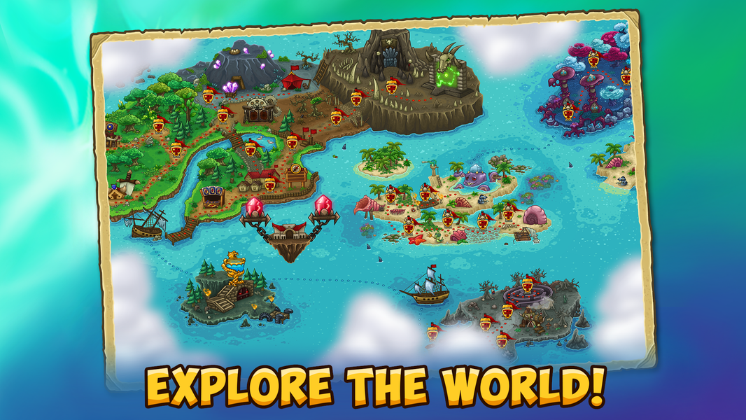 Booblyc TD battles - Realm Tower Defense Game - Gameplay image of android game
