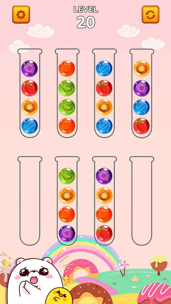 Sort Ball Puzzle - Color Sort - Gameplay image of android game