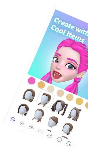۳D avatar Create emoji avatar of yourself - عکس برنامه موبایلی اندروید