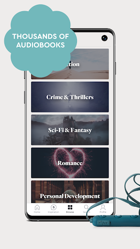 BookBeat Audiobooks & E-books - عکس برنامه موبایلی اندروید
