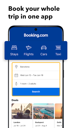 Booking.com: Hotels & Travel - عکس برنامه موبایلی اندروید