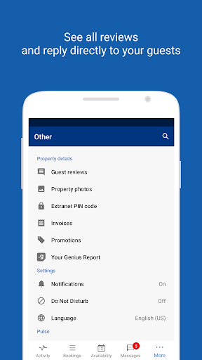 Pulse for Booking.com Partners - عکس برنامه موبایلی اندروید