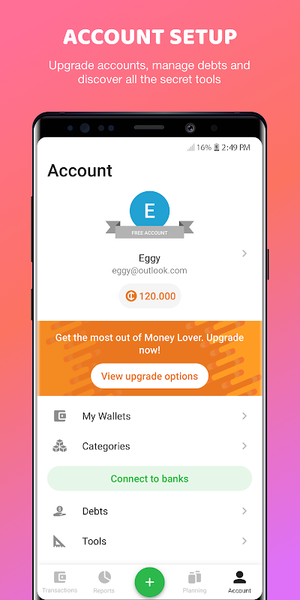 Money Lover - Money Manager - Image screenshot of android app