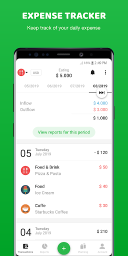 Money Lover: Money Manager, Budget Expense Tracker - عکس برنامه موبایلی اندروید