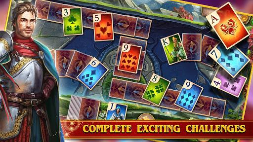 TriPeaks Solitaire Cards Queen - عکس بازی موبایلی اندروید