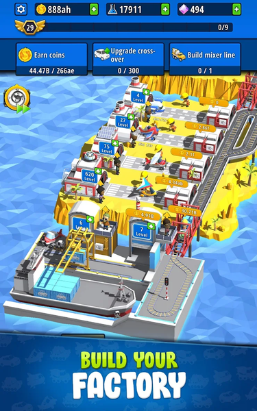 Idle Inventor - Factory Tycoon - عکس بازی موبایلی اندروید