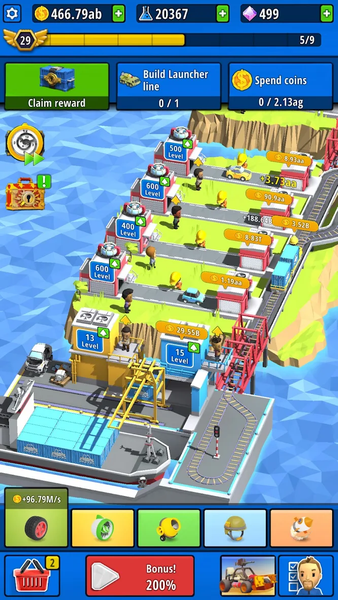 Idle Inventor - Factory Tycoon - عکس بازی موبایلی اندروید