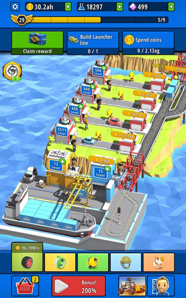 Idle Inventor - Factory Tycoon - عکس بازی موبایلی اندروید