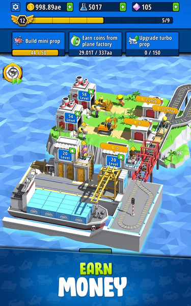 Idle Inventor - Factory Tycoon - عکس بازی موبایلی اندروید
