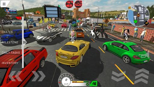 Car Drivers Online: Fun City - Gameplay image of android game