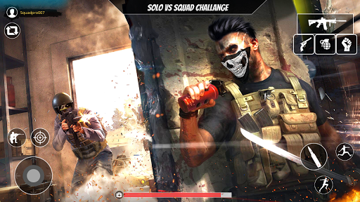 Solo vs Squad Rush Team Fire Battle 2021 - عکس بازی موبایلی اندروید