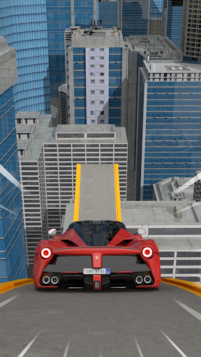 Ramp Car Jumping - Gameplay image of android game