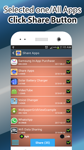 Share App - عکس برنامه موبایلی اندروید