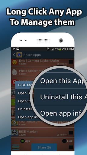 Share App - عکس برنامه موبایلی اندروید