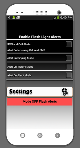 Flash Alert - Image screenshot of android app
