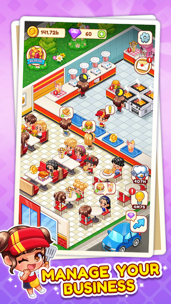 Billionaire Chef: Idle Tycoon - عکس بازی موبایلی اندروید